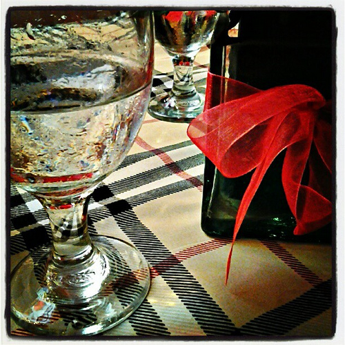 Burberry-themed party